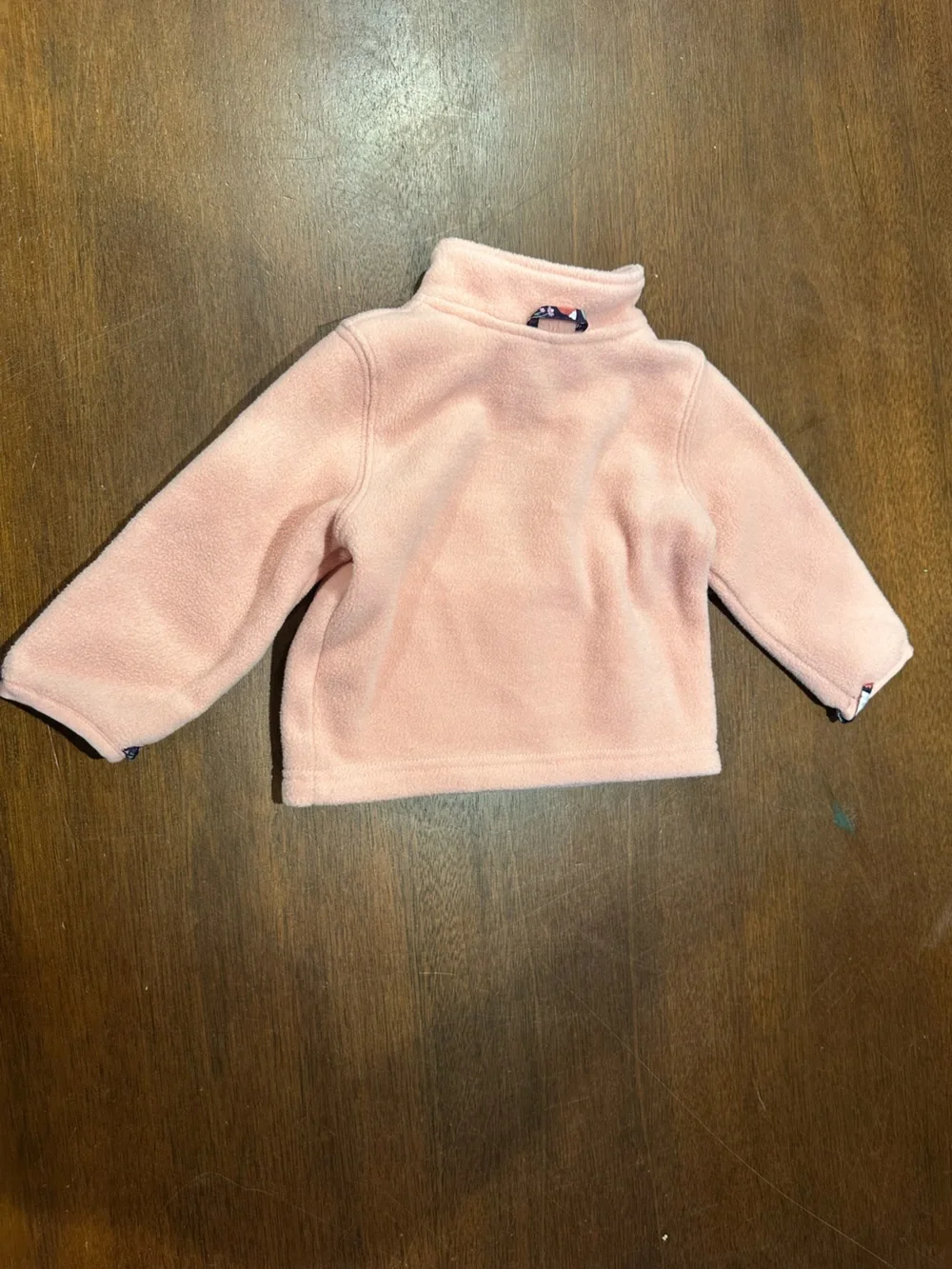 The Children's Place Pink Plush Zip-Up Jacket with Floral Lining